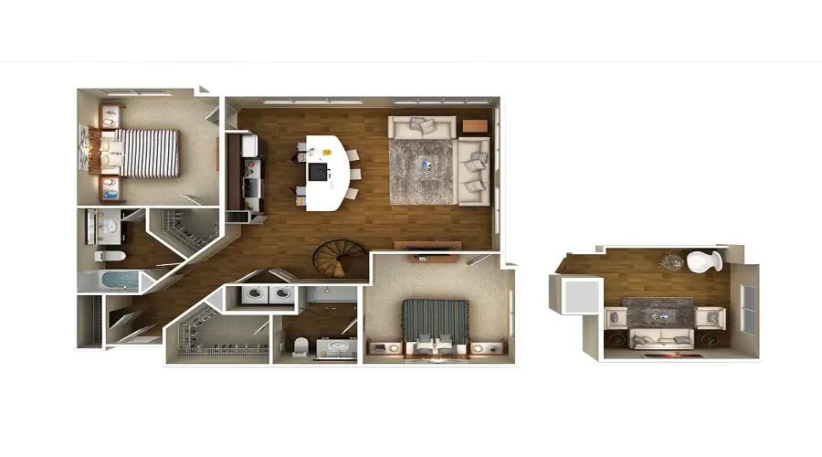 Loving, Texas, 1 Bedroom Bedrooms, ,2 BathroomsBathrooms,Loft,For sale,1074