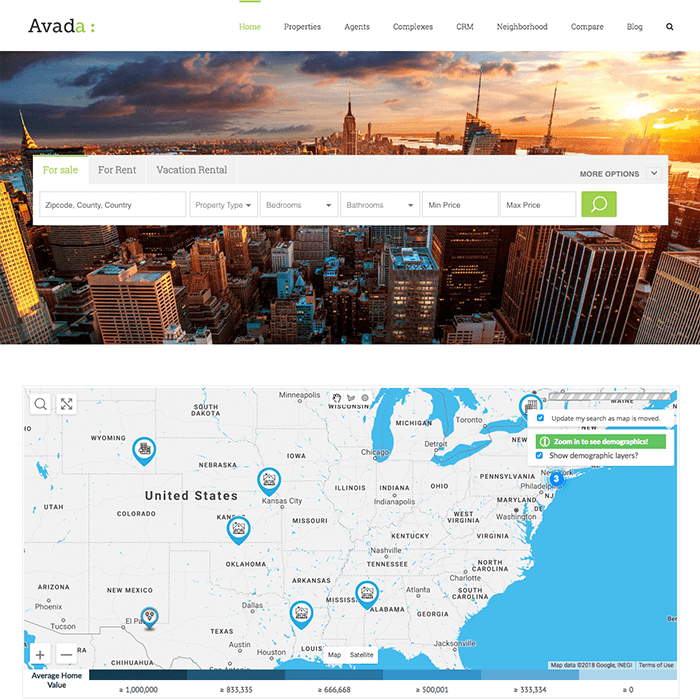 WPL PRO Demo WordPress Property Listing Plugin By Realtyna