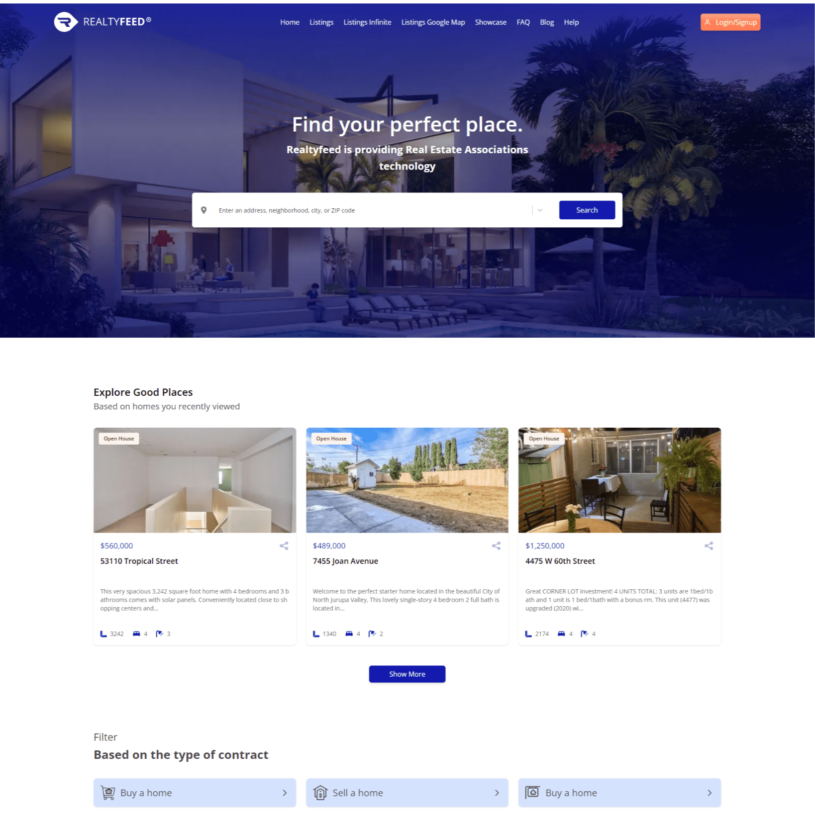 WPL Pro Demo WordPress Property Listing Plugin By Realtyna
